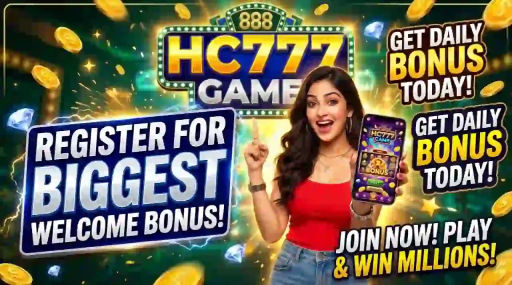 HC777 Game Register Account