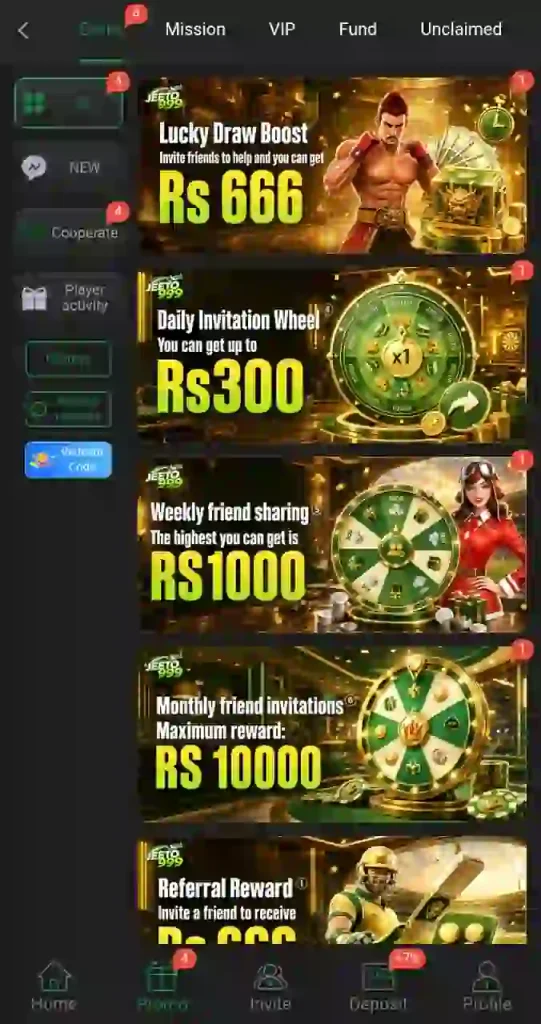 Jeeto999 Game promotion